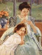 Mary Cassatt Young Mother Sewing china oil painting reproduction